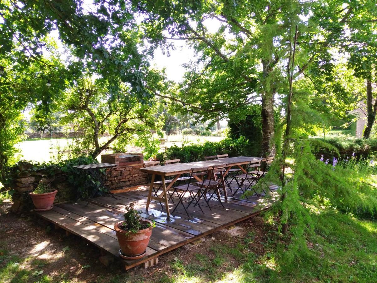 Bed and Breakfast Jardin des Sens, la Rente d'Eguilly Exterior foto
