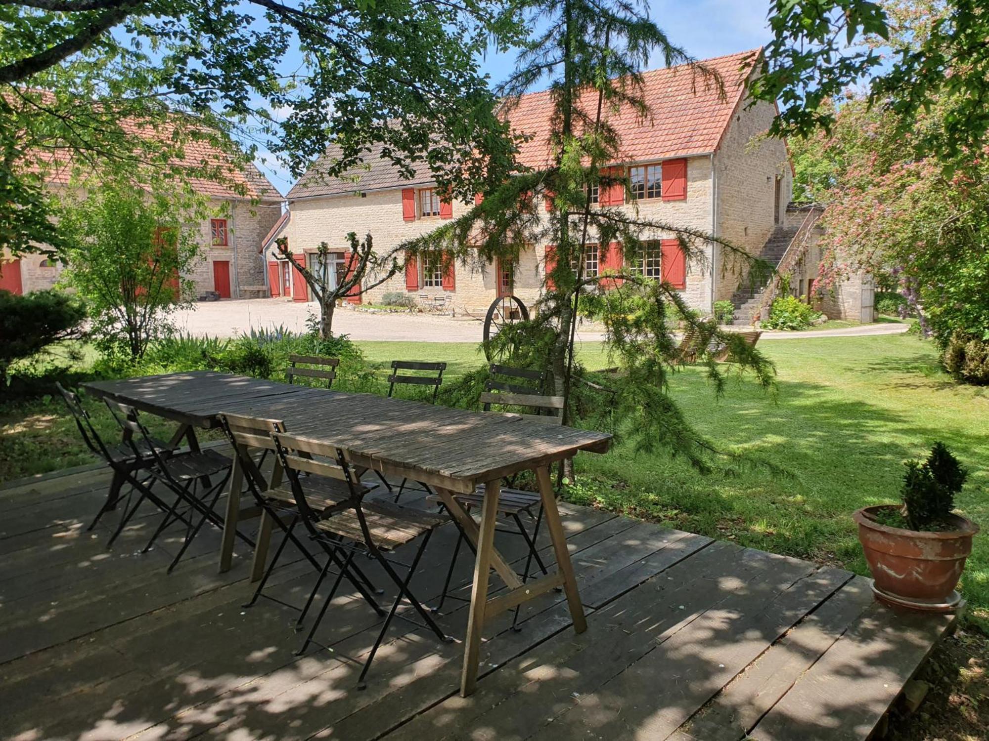 Bed and Breakfast Jardin des Sens, la Rente d'Eguilly Exterior foto